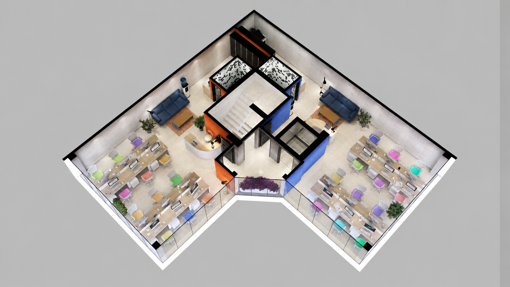 Planta open office